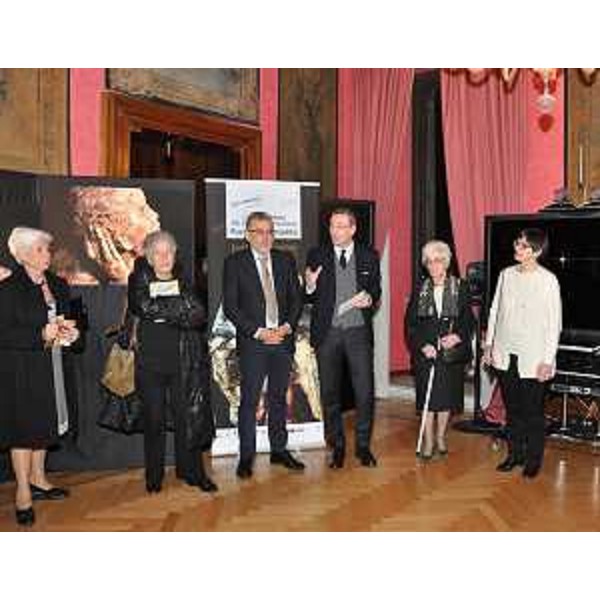 Sergio Bolzonello (Vicepresidente Regione FVG) all'inaugurazione della mostra "Luciano Ceschia attraverso la lente", a palazzo Ferrajoli nella sede della Regione Friuli Venezia Giulia - Roma 02/12/2015