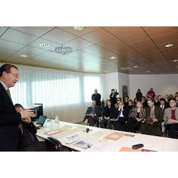 Sergio Bolzonello (Vicepresidente Regione FVG) alla presentazione del Progetto e dell'itinerario della strada di fede "Romea Strata" - Udine 10/12/2015