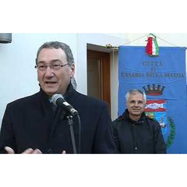 Sergio Bolzonello (Vicepresidente Regione FVG) all'inaugurazione dei lavori di riqualificazione del Palazzo Burovich de Zmajevich, sede del Comune - Casarsa della Delizia 12/12/2015