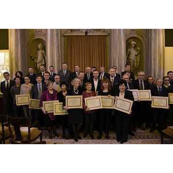 Premio biennale della Fedeltà al lavoro e del Progresso economico alla Camera di Commercio - Trieste 14/12/2015