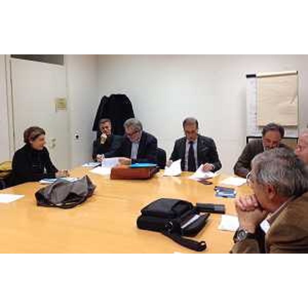 Maria Sandra Telesca (Assessore regionale Salute e Integrazione socio-sanitaria) al Tavolo dell'Accordo integrativo regionale tra la Regione Friuli Venezia Giulia e le organizzazioni sindacali dei medici di Medicina generale FIMMG, SNAMI, SMI e Intesa Sindacale - Udine 21/12/2015