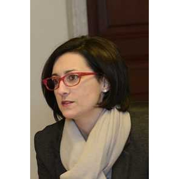 Sara Vito (Assessore regionale Ambiente ed Energia) durante la riunione della Giunta regionale del Friuli Venezia Giulia - Trieste 18/12/2015