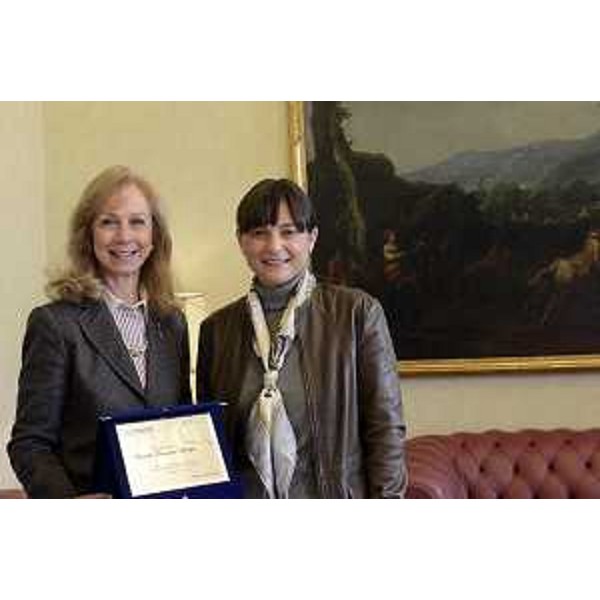 Rossella Franchini Sherifis (Ambasciatore d'Italia a Lubiana) e Debora Serracchiani (Presidente Regione Friuli Venezia Giulia) - Trieste 16/12/2015