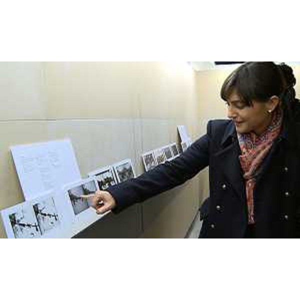 Debora Serracchiani (Presidente Regione Friuli Venezia Giulia) visita la mostra "Arturo Malignani. Con il futuro negli occhi (ritratto privato)", nelle Gallerie del Progetto - Udine 28/12/2015