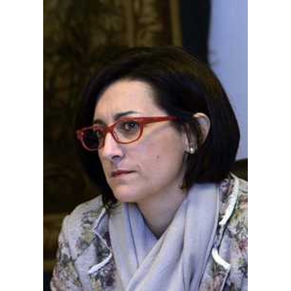 Sara Vito (Assessore regionale Ambiente ed Energia) durante la riunione della Giunta regionale - Trieste 11/12/2015