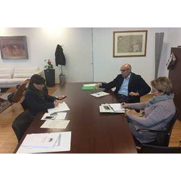 Debora Serracchiani (Presidente Regione Friuli Venezia Giulia), Giovanni Pilati (Direttore Azienda Assistenza Sanitaria n. 2 "Bassa Friulana-Isontina") e Maria Sandra Telesca (Assessore regionale Salute) - Udine 04/01/2016