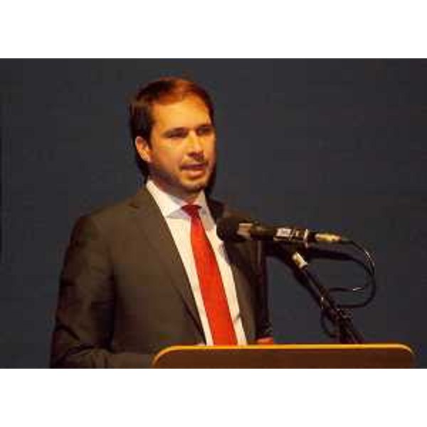 Cristiano Shaurli (Assessore regionale Risorse agricole e forestali) interviene al Dan Emigranta, annuale manifestazione culturale e politica degli Sloveni della provincia di Udine - Cividale del Friuli 06/01/2016