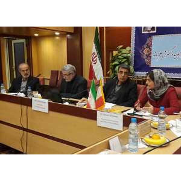 Khosro Piri (Direttore generale Tecnologie Ministero Scienza, Ricerca e Tecnologia Iran), Vahid Ahmadi (Viceministro Scienza, Ricerca e Tecnologia Iran) e Debora Serracchiani (Presidente Regione Friuli Venezia Giulia) - Teheran 11/01/2016