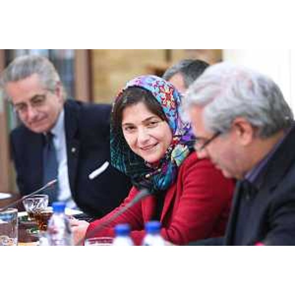 Debora Serracchiani (Presidente Regione Friuli Venezia Giulia) al Tavolo dell'accordo per portare ad Aquileia reperti archeologici del Museo nazionale dell'Iran - Teheran 11/01/2016