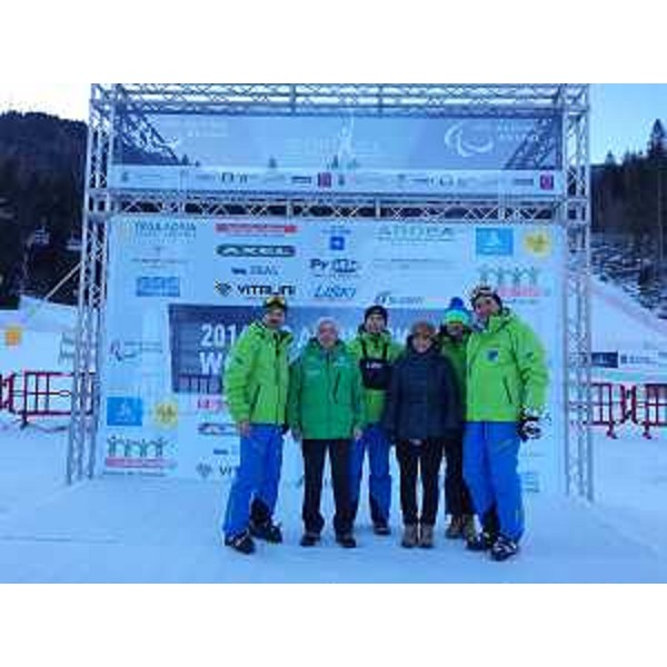 Debora Serracchiani (Presidente Regione Friuli Venezia Giulia) alla prima giornata del "2016 IPC Alpine Skiing World Cup 11° Memorial Hans Erlacher" (organizzato da A.S.D. Sport for All - Hans Erlacher Team) - Tarvisio 18/01/2016