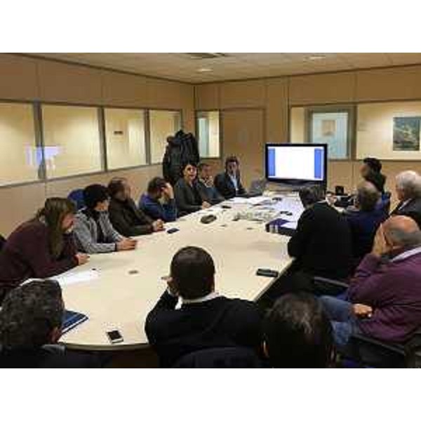 Mariagrazia Santoro (Assessore regionale Infrastrutture, Mobilità) incontra i sindaci di Manzano, San Giovanni al Natisone, Visco, Palmanova, Bagnaria Arsa, Chiopris Viscone, San Vito al Torre, e la Provincia di Udine, insieme a tecnici di Autovie Venete S.p.A. - Udine 19/01/2016