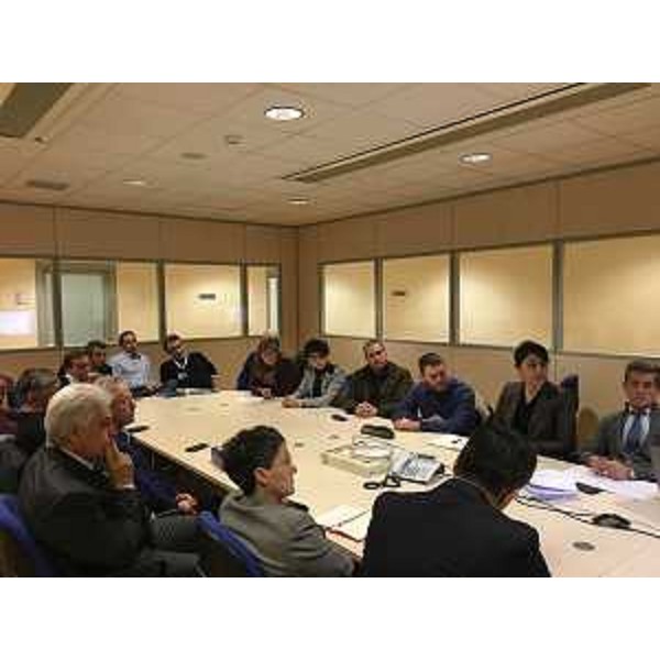 Mariagrazia Santoro (Assessore regionale Infrastrutture, Mobilità) incontra i sindaci di Manzano, San Giovanni al Natisone, Visco, Palmanova, Bagnaria Arsa, Chiopris Viscone, San Vito al Torre, e la Provincia di Udine, insieme a tecnici di Autovie Venete S.p.A. - Udine 19/01/2016