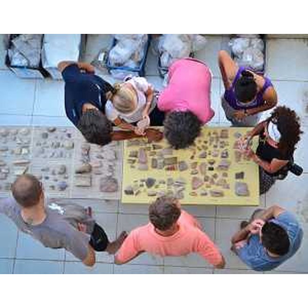 Campionario di reperti - Dohuk - Kurdistan Iracheno - estate 2015 (Foto UniUd)