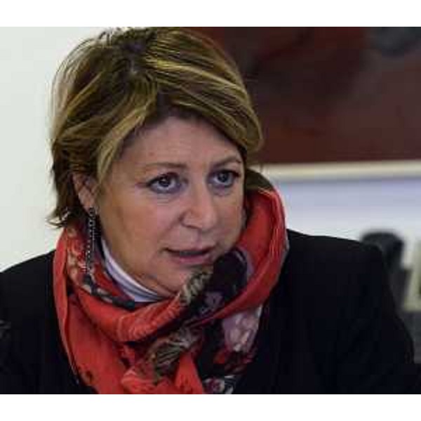 Maria Sandra Telesca (Assessore regionale Salute, Integrazione socio-sanitaria, Politiche sociali e Famiglia) durante la riunione della Giunta del FVG - Udine 22/01/2016