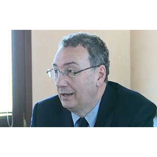 Sergio Bolzonello (Vicepresidente Regione FVG e assessore Attività produttive e Cooperazione) al Tavolo sulla situazione della Ideal Standard di Orcenico, nella sede della Regione Friuli Venezia Giulia - Pordenone 28/01/2016