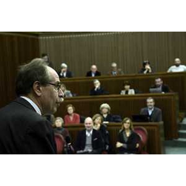 Gianni Torrenti (Assessore regionale Cultura) al convegno "Patrimoni culturali, sistemi informativi e Open Data: accesso libero ai beni comuni?", nell'Aula del Consiglio regionale del Friuli Venezia Giulia - Trieste 28/01/2016