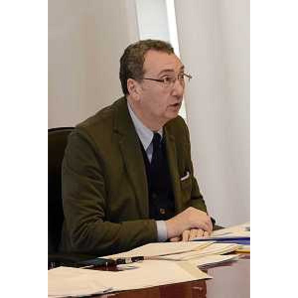 Sergio Bolzonello (Vicepresidente Regione FVG e assessore Attività produttive, Cooperazione e Turismo) durante la riunone della Giunta del Friuli Venezia Giulia - Trieste 29/01/2016