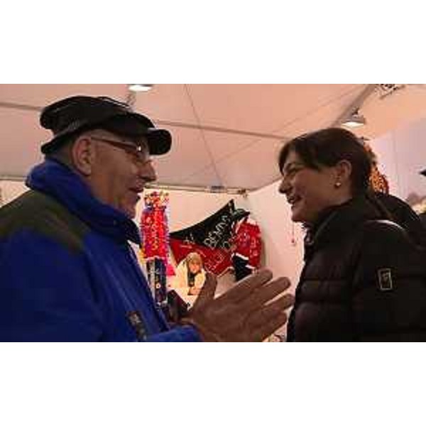 Debora Serracchiani (Presidente Regione Friuli Venezia Giulia) alla Fiera di Sant'Orso - Aosta 31/01/2016