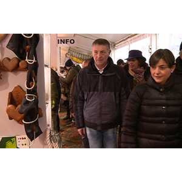 Debora Serracchiani (Presidente Regione Friuli Venezia Giulia) alla Fiera di Sant'Orso - Aosta 31/01/2016
