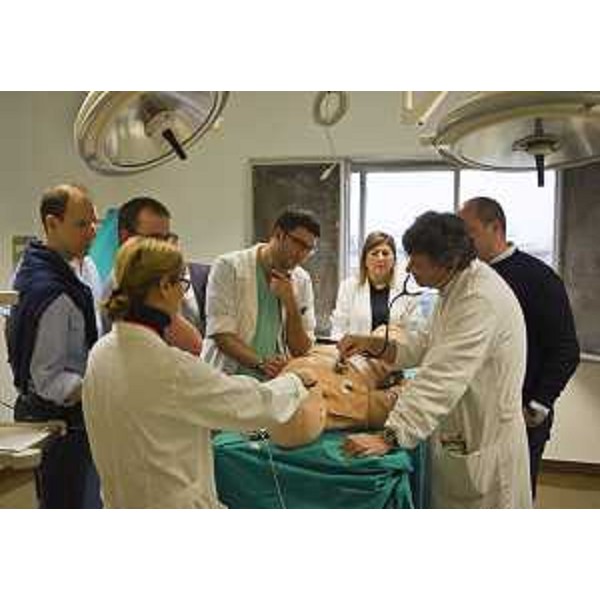 Centro di Simulazione e Alta Formazione (CSAF) presso l'Azienda Ospedaliero-Universitaria Santa Maria della Misericordia, nel giorno dell'inaugurazione - Udine 05/02/2016 (Foto Ufficio Stampa UniUd)
