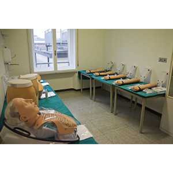 Centro di Simulazione e Alta Formazione (CSAF) presso l'Azienda Ospedaliero-Universitaria Santa Maria della Misericordia, nel giorno dell'inaugurazione - Udine 05/02/2016 (Foto Ufficio Stampa UniUd)