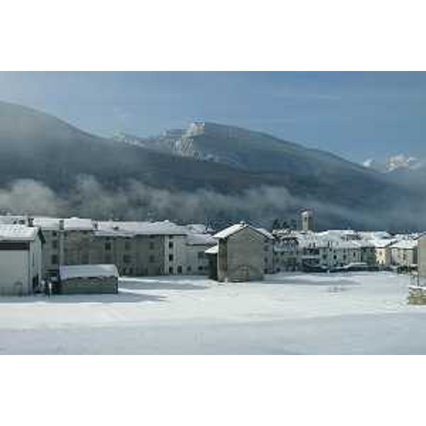 Valcellina, Andreis (Pordenone) d'inverno. Foto: Archivio del Corpo forestale regionale - Marco Pradella