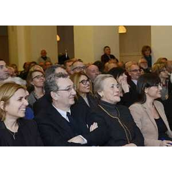 Sergio Bolzonello (Vicepresidente Regione FVG e assessore Attività produttive, Turismo e Cooperazione), Maria Teresa Bassa Poropat (Presidente Provincia Trieste) e Debora Serracchiani (Presidente Regione Friuli Venezia Giulia) all'incontro pubblico "La Riforma: porto e capo" all'Hotel Savoia - Trieste 12/02/2016