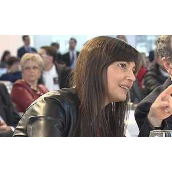 Debora Serracchiani (Presidente Regione Friuli Venezia Giulia) all'inaugurazione di "Cucinare. Salone dell'Enogastronomia e delle Tecnologie per la Cucina" - Pordenone Fiere 13/02/2016