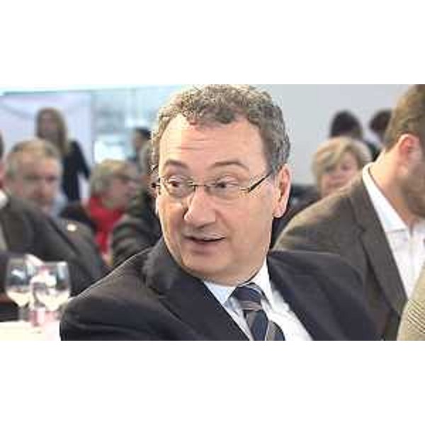 Sergio Bolzonello (Vicepresidente Regione FVG e assessore Attività produttive, Turismo e Cooperazione) all'inaugurazione di "Cucinare. Salone dell'Enogastronomia e delle Tecnologie per la Cucina" - Pordenone Fiere 13/02/2016