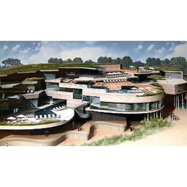 Rendering del nuovo Polo Termale - Grado 15/02/2016