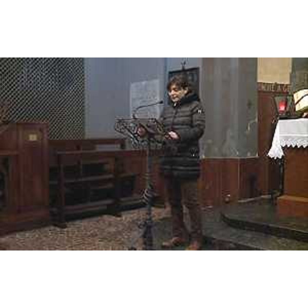 Debora Serracchiani (Presidente Regione Friuli Venezia Giulia) interviene alla celebrazione del centenario della morte di Maria Plozner Mentil, portatrice carnica della Grande Guerra, nel Tempio Ossario di Timau - Paluzza (UD) 16/02/2016
