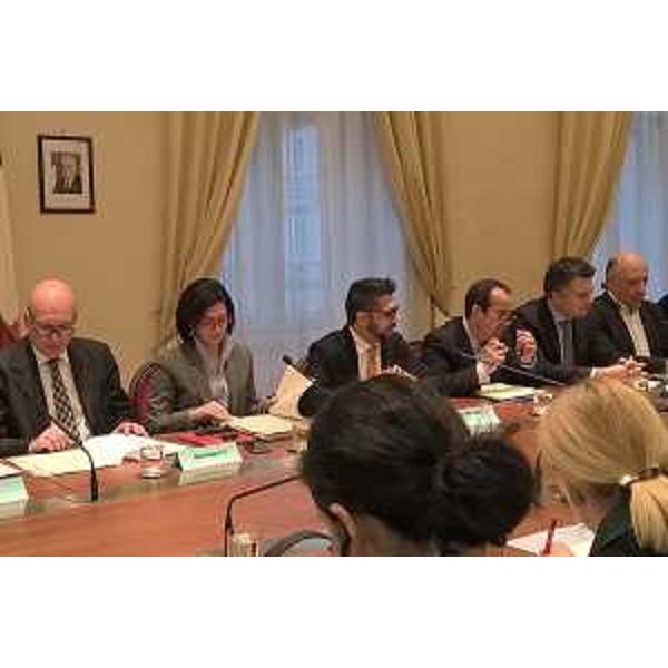Sara Vito (Assessore regionale Ambiente ed Energia) al Tavolo tecnico dedicato a "Trasporti, Ambiente, Energia e Pianificazione territoriale" del Comitato congiunto FVG-Slovenia - Trieste 17/02/2016