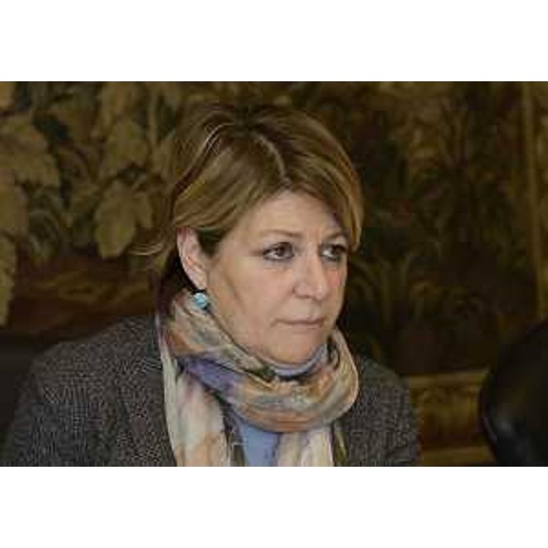 Maria Sandra Telesca (Assessore regionale Salute, Integrazione socio-sanitaria, Politiche sociali e Famiglia) durante la riunione della Giunta del Friuli Venezia Giulia - Trieste 19/02/2016