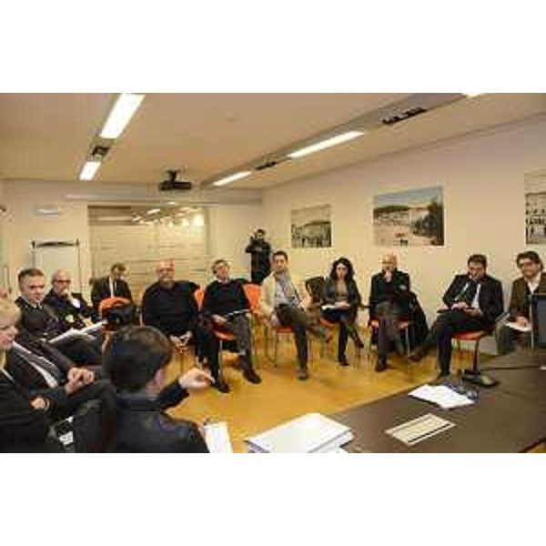 Incontro per la costituzione dell'alleanza di sistema tra i Porti di Trieste e Monfalcone, in Municipio - Monfalcone 23/02/2016