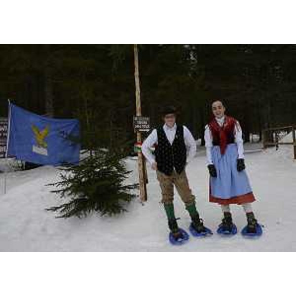 Percorso invernale della Val Saisera / Saisera Wild Track - Malborghetto-Valbruna 27/02/2016