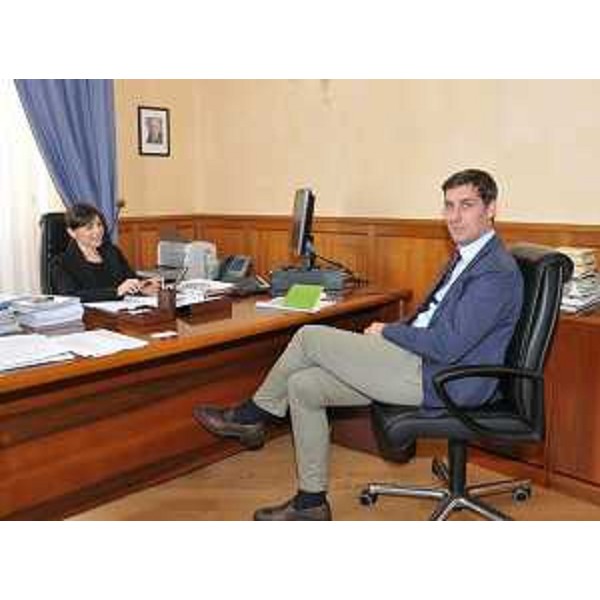 Debora Serracchiani (Presidente Regione Friuli Venezia Giulia) e Claudio Maffioletti (Segretario generale Camera di Commercio Indo-Italiana) - Roma 03/03/2016