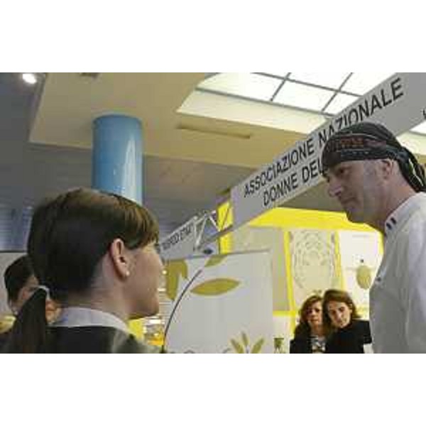 Debora Serracchiani (Presidente Regione Friuli Venezia Giulia) all'inaugurazione della decima edizione di Olio Capitale, in Stazione Marittima - Trieste 05/03/2016