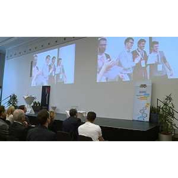 Apertura dell'evento "Start Up Live", al Lakeside Science and Technology Park - Klagenfurt 04/03/2016