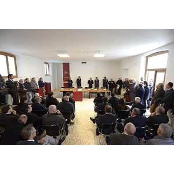 L'inaugurazione della nuova sede del Consorzio del Prosciutto di San Daniele in via Ippolito Nievo 19 - San Daniele del Friuli 31/03/2016 (Foto Luca d'Agostino / Phocus Agency © 2016)
