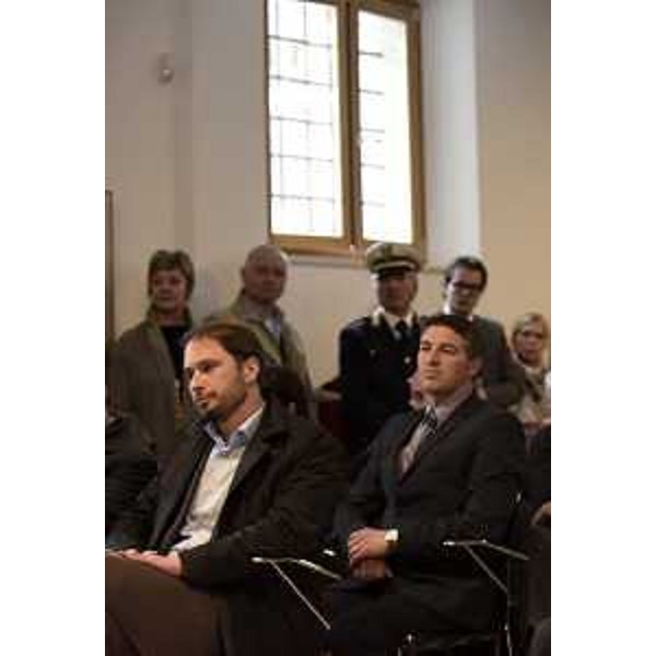 Cristiano Shaurli (Assessore regionale Risorse agricole e forestali) all'inaugurazione della nuova sede del Consorzio del Prosciutto di San Daniele in via Ippolito Nievo 19 - San Daniele del Friuli 31/03/2016 (Foto Luca d'Agostino / Phocus Agency © 2016)
