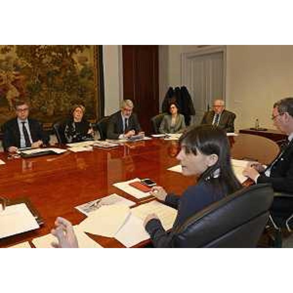 Debora Serracchiani (Presidente Regione Friuli Venezia Giulia) presiede la riunione della Giunta regionale - Trieste 01/04/2016