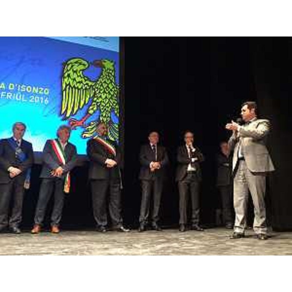 Franco Iacop (Presidente Consiglio regionale) alla Fieste de Patrie dal Friûl - Gradisca d'Isonzo (03/04/2016)
