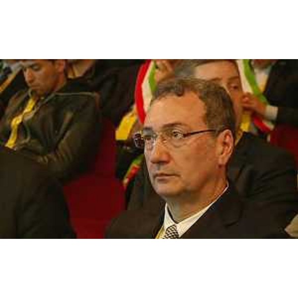 Sergio Bolzonello (Vicepresidente Regione FVG e assessore Attività produttive) alla manifestazione della Coldiretti al Teatro Nuovo - Udine 02/04/2016