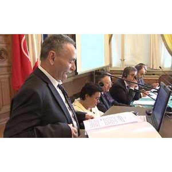 Forum "I processi democratici in Tunisia e le prospettive di cooperazione e sviluppo nel bacino Mediterraneo" nel Salone di Rappresentanza del Palazzo della Regione FVG - Trieste 09/04/2016