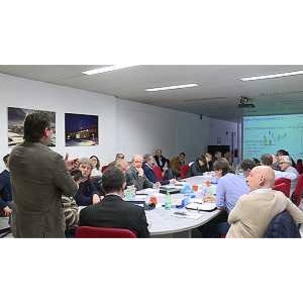 Riunione di presentazione alla Regione FVG, ai sindacati e alle parti sociali, del Progetto di riconversione della Linea di Produzione 2 della Cartiera del Gruppo Burgo - Duino Aurisina 12/04/2016