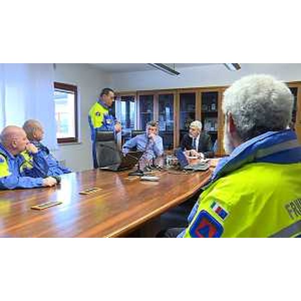 Paolo Panontin (Assessore regionale Protezione civile) alla presentazione del diploma a carattere temporaneo denominato Orcolat istituito dal Comitato regionale A.R.I. FVG, a 40 anni dal terremoto del Friuli, nella sede della Protezione civile - Palmanova 14/04/2016