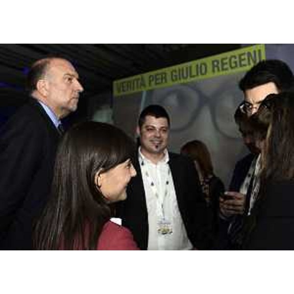 Roberto Cosolini (Sindaco Trieste) e Debora Serracchiani (Presidente Regione Friuli Venezia Giulia) alla settima assemblea nazionale ANCI Giovani, sul tema "La Città che vorrei", alla Stazione Marittima - Trieste 15/04/2016