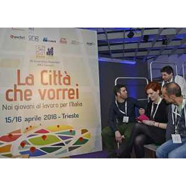 Settima assemblea nazionale ANCI Giovani, sul tema "La Città che vorrei", alla Stazione Marittima - Trieste 15/04/2016