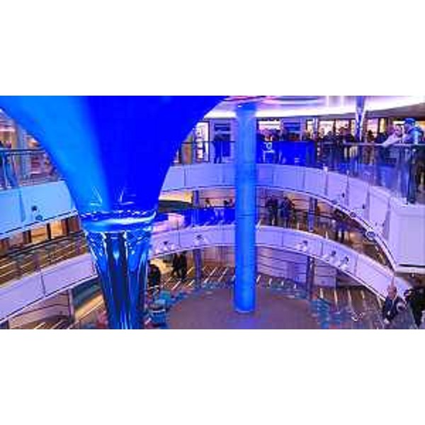 La Carnival Vista, nuova nave ammiraglia della Carnival Cruise Line, alla Fincantieri - Monfalcone 28/04/2016