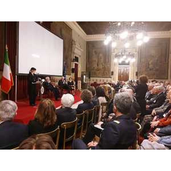 Debora Serracchiani (Presidente Regione Friuli Venezia Giulia) alla presentazione del documentario "Resurî 1976-2016. 40 anni dal terremoto in Friuli" nella Sala della Regina a Palazzo Montecitorio - Roma 03/05/2016 (Foto Federica Agamennoni Cerimoniale Camera Deputati)